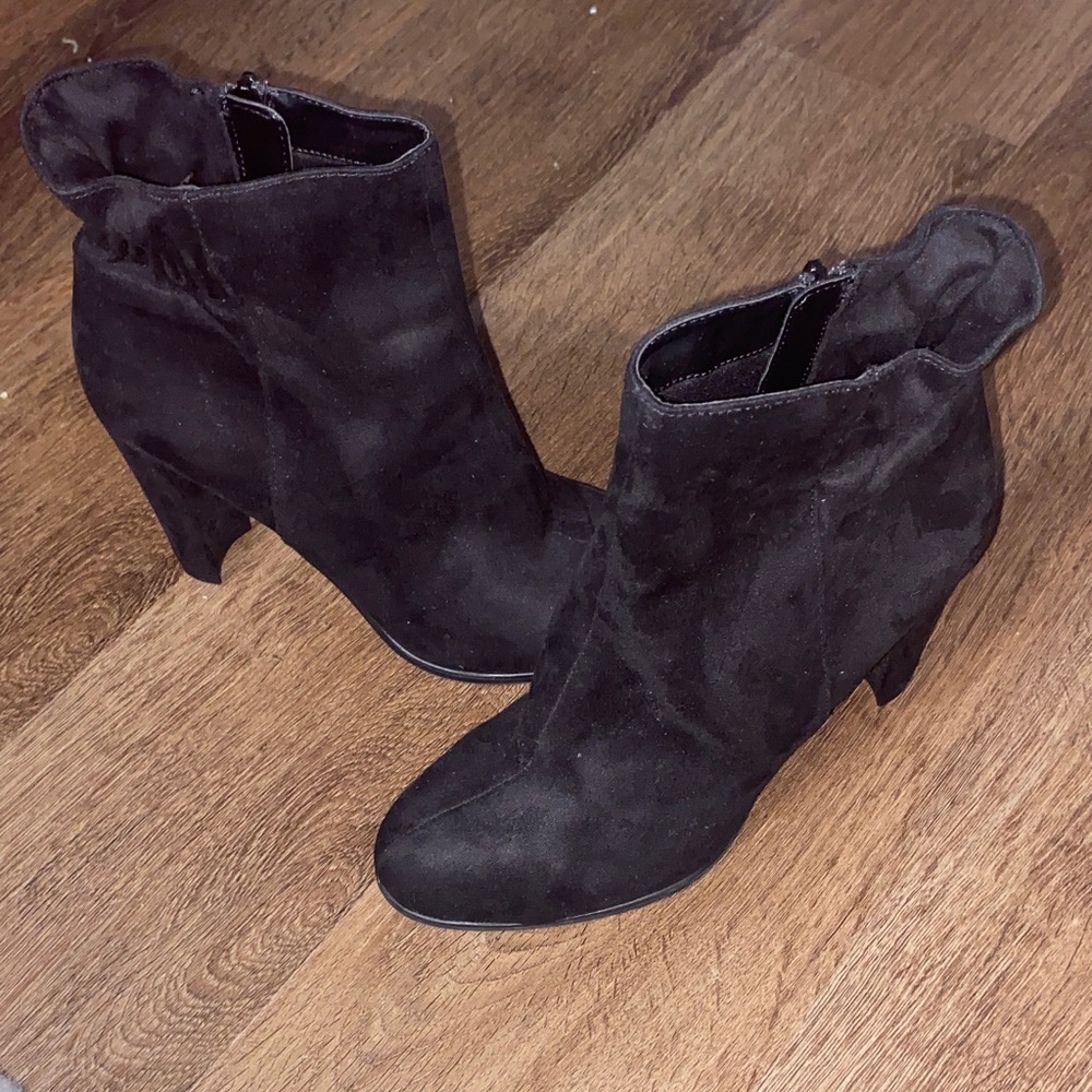 Impo Black Ankle Booties